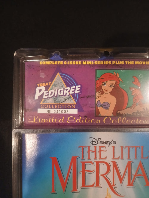 1992 Treat Pedigree Sealed 3-Issue Limited Edition Comic Pack Banned Cover Art From The Little Mermaid