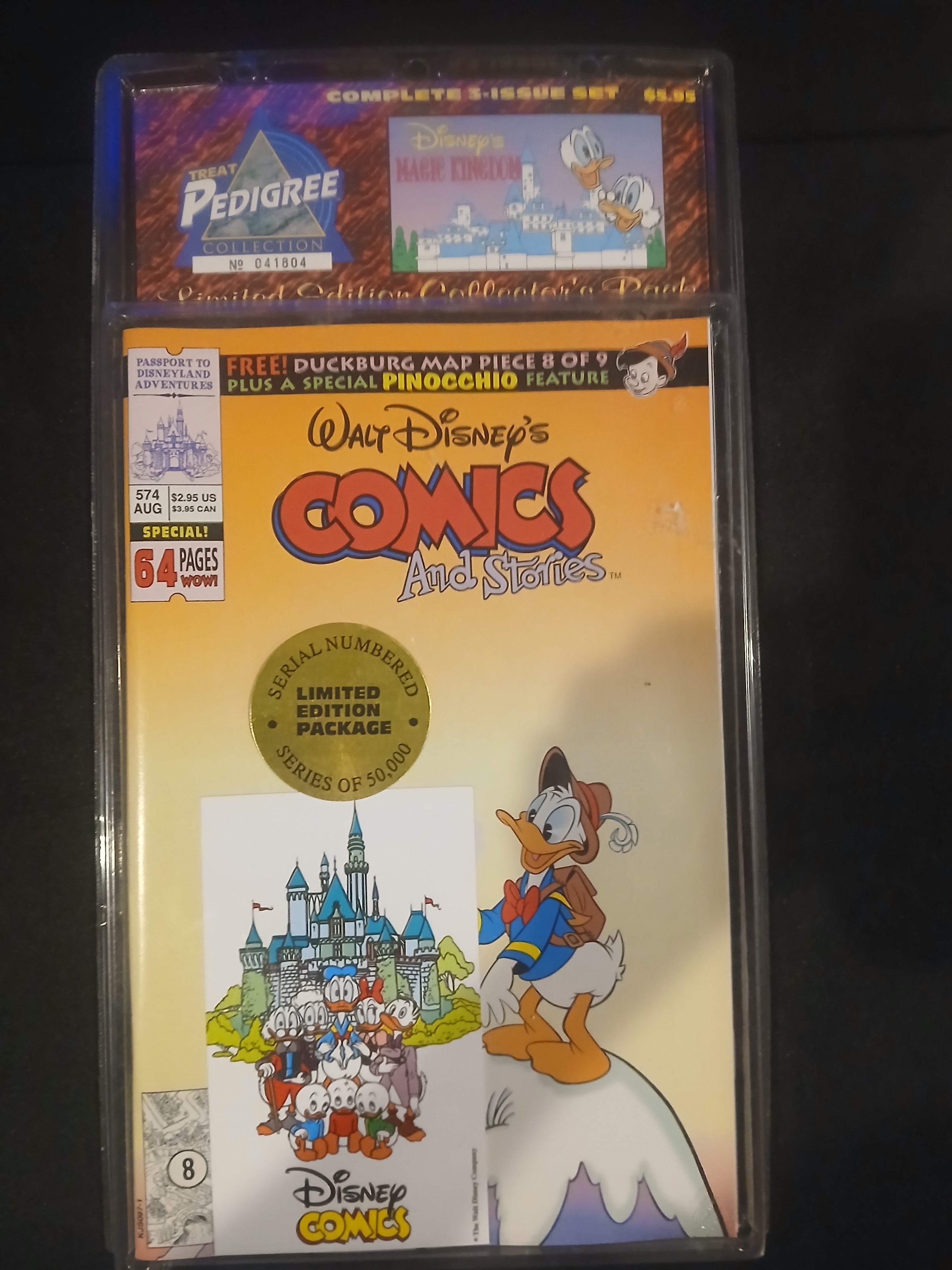 1992 Treat Pedigree Sealed 3-Issue Limited Edition Comic Pack