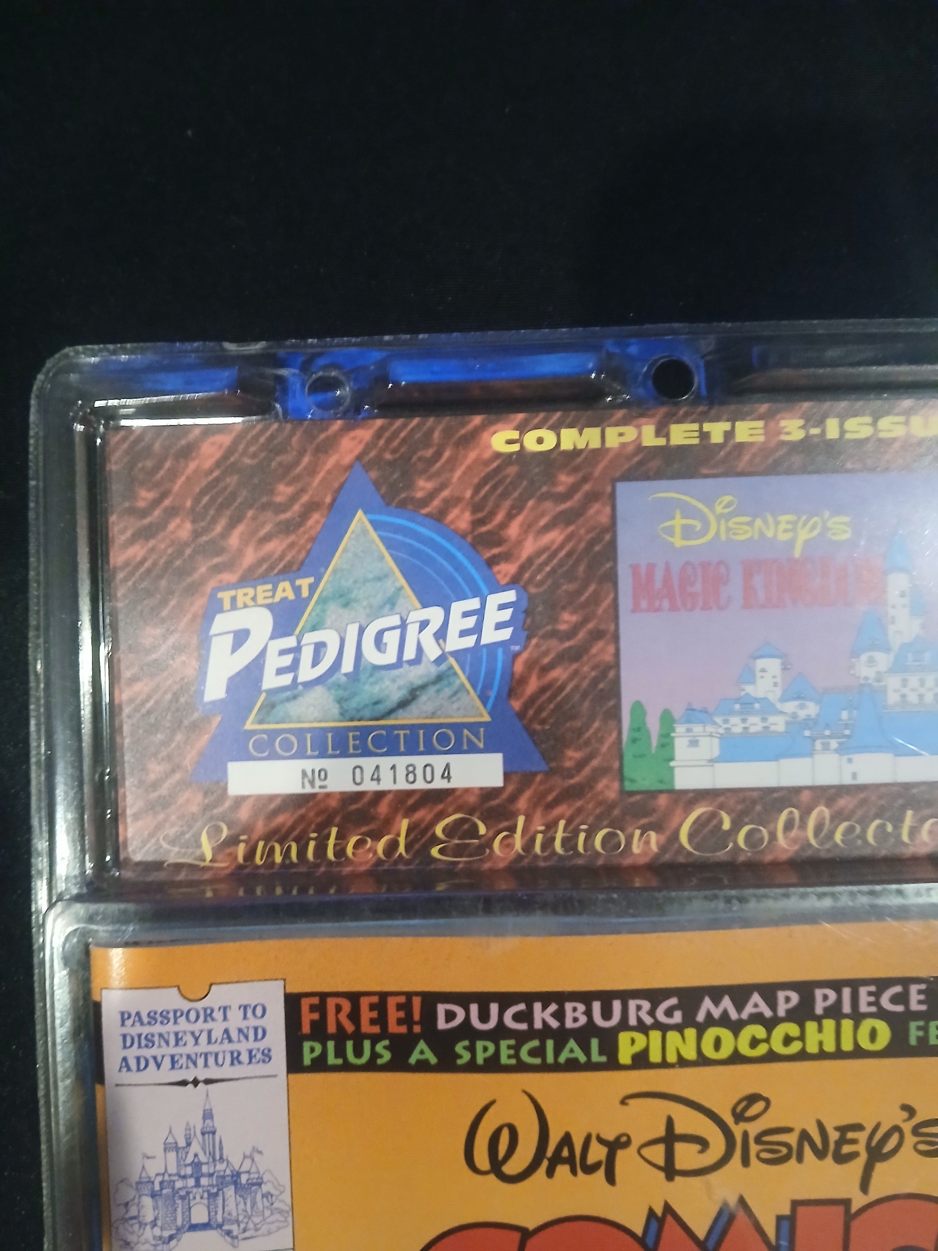 1992 Treat Pedigree Sealed 3-Issue Limited Edition Comic Pack