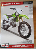 Maisto Assembly Line 1:12 Scale Kawasaki KX450F Die-Cast Metal Model Kit