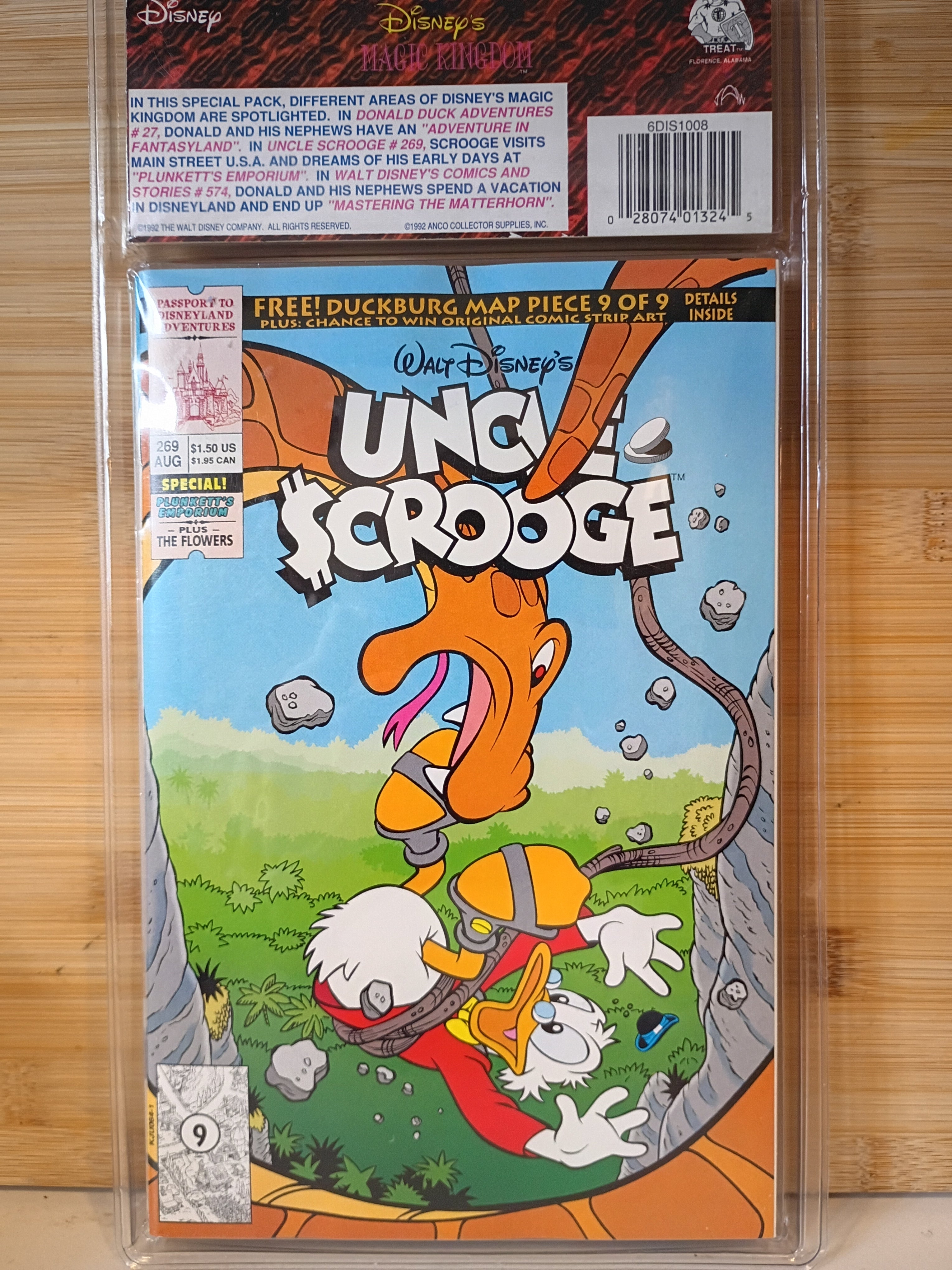 1992 Walt Disney's Comics and Stories – Treat Pedigree Collection (3 Factory Sealed Comics)