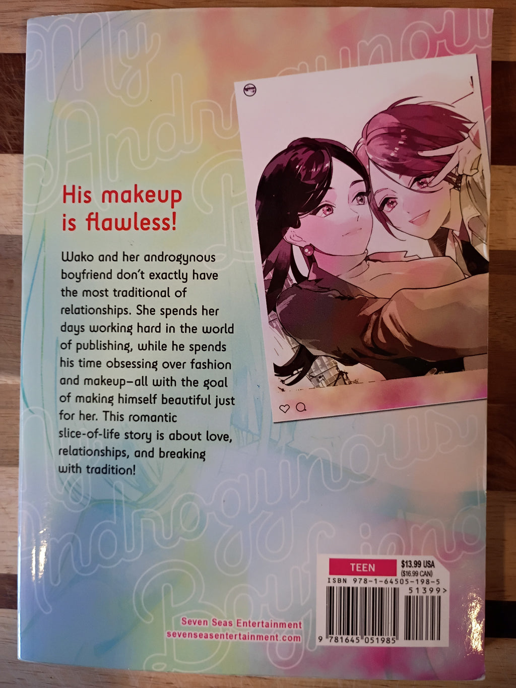 My Androgynous Boyfriend Vol. 1 by Tamekou