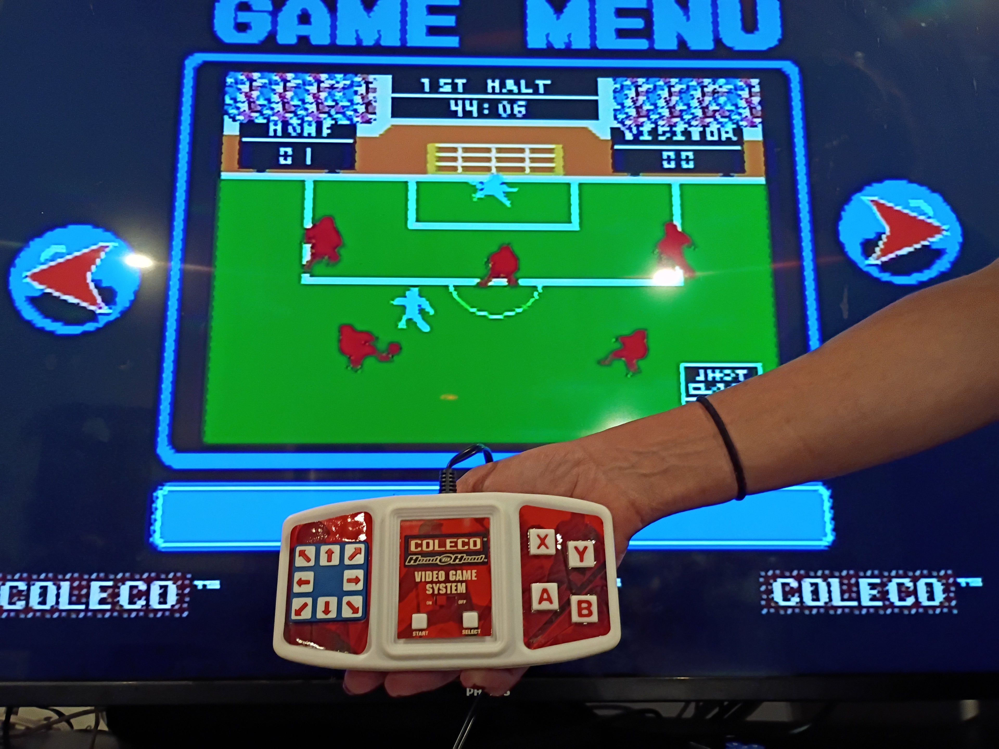 2005 Coleco Head to Head Electronic Video Game System – Complete, Used